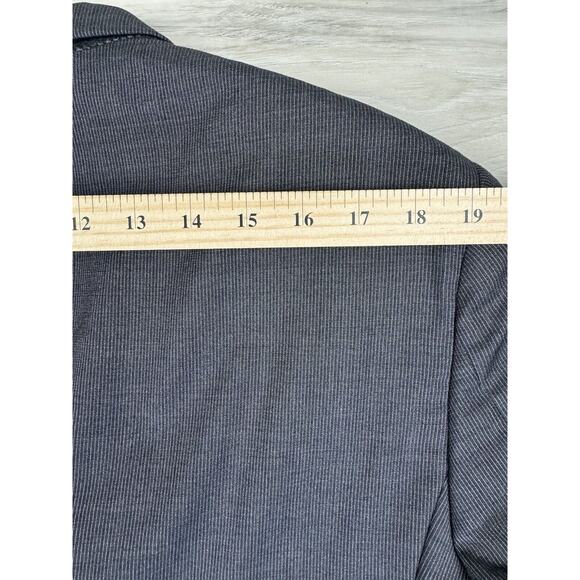 Graham & Gunn Bespoke‎ Men’s Grey Pinstripe Wool Suit Sz 42 R Pants 33x27 2012 - Picture 10 of 16